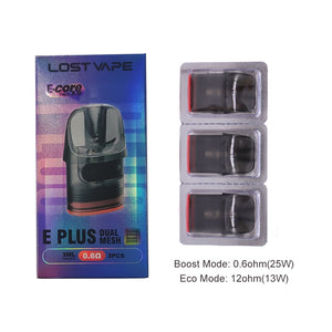 خرطوشة Lost Vape Centaurus E Plus Dual Mesh سعة 3 مل (3 قطع/عبوة)