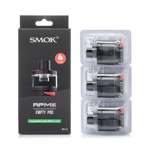 خرطوشة قرون Smok RPM 5 فارغة 6.5 مل (3 قطع/عبوة)